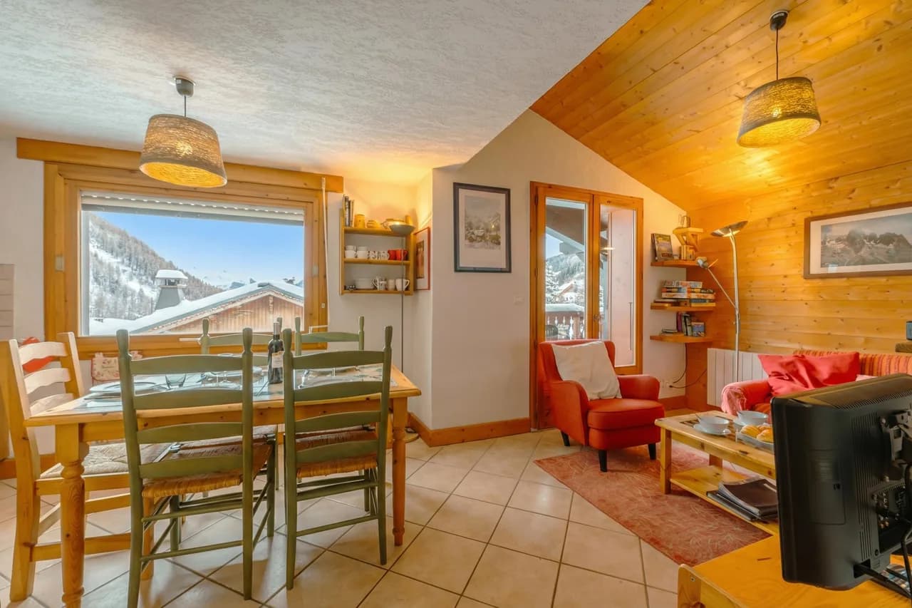 Duplex Alpin avec Balcon & Cheminée, photo 4