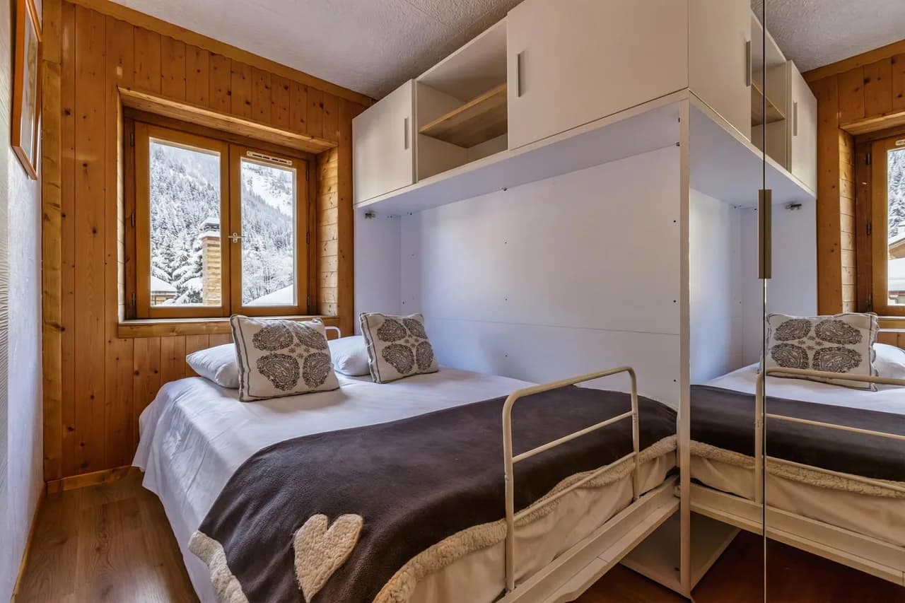 Maisonnette Argentée Cerca de Grands Montets: Jardín + Mont Blanc, foto 5