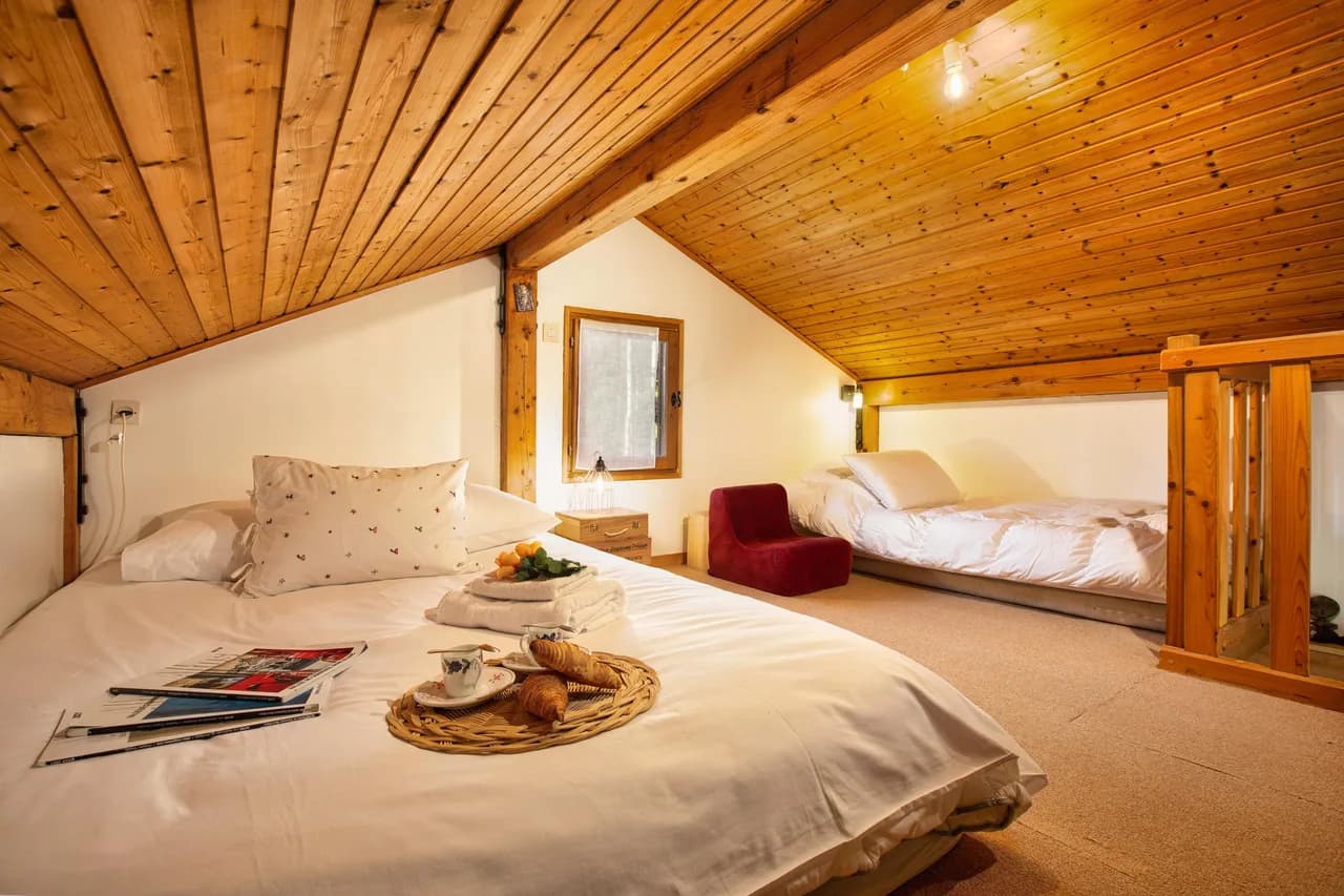 Chalet des Cristaux im gemütlichen alpinen Stil für 5, Foto 5