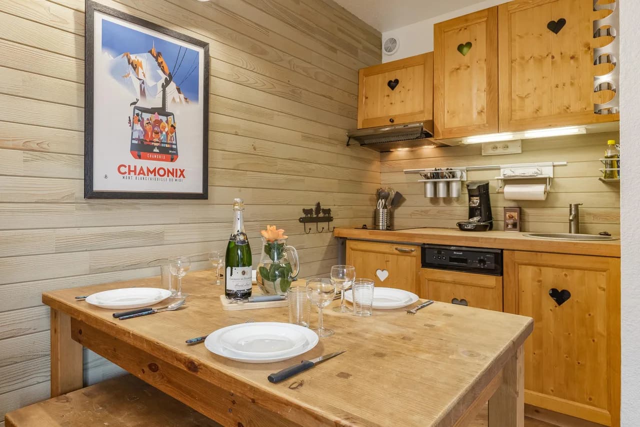 Ski-In Ski-Out Apartment in Chamonix, Foto 4