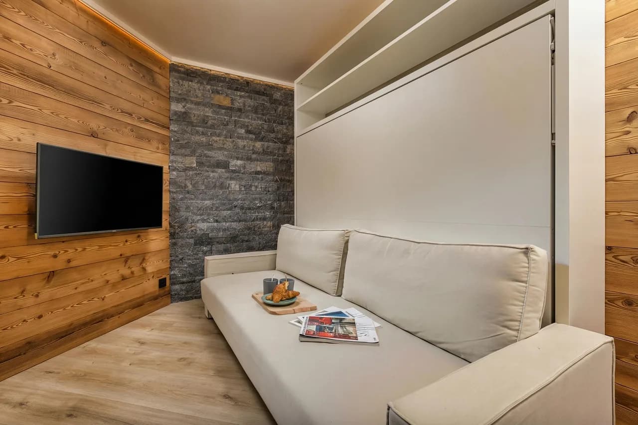 Cham Sud Triolet A109 | 2 Minuten zur Aiguille du Midi | Balkon | Für 4 Personen, Foto 4