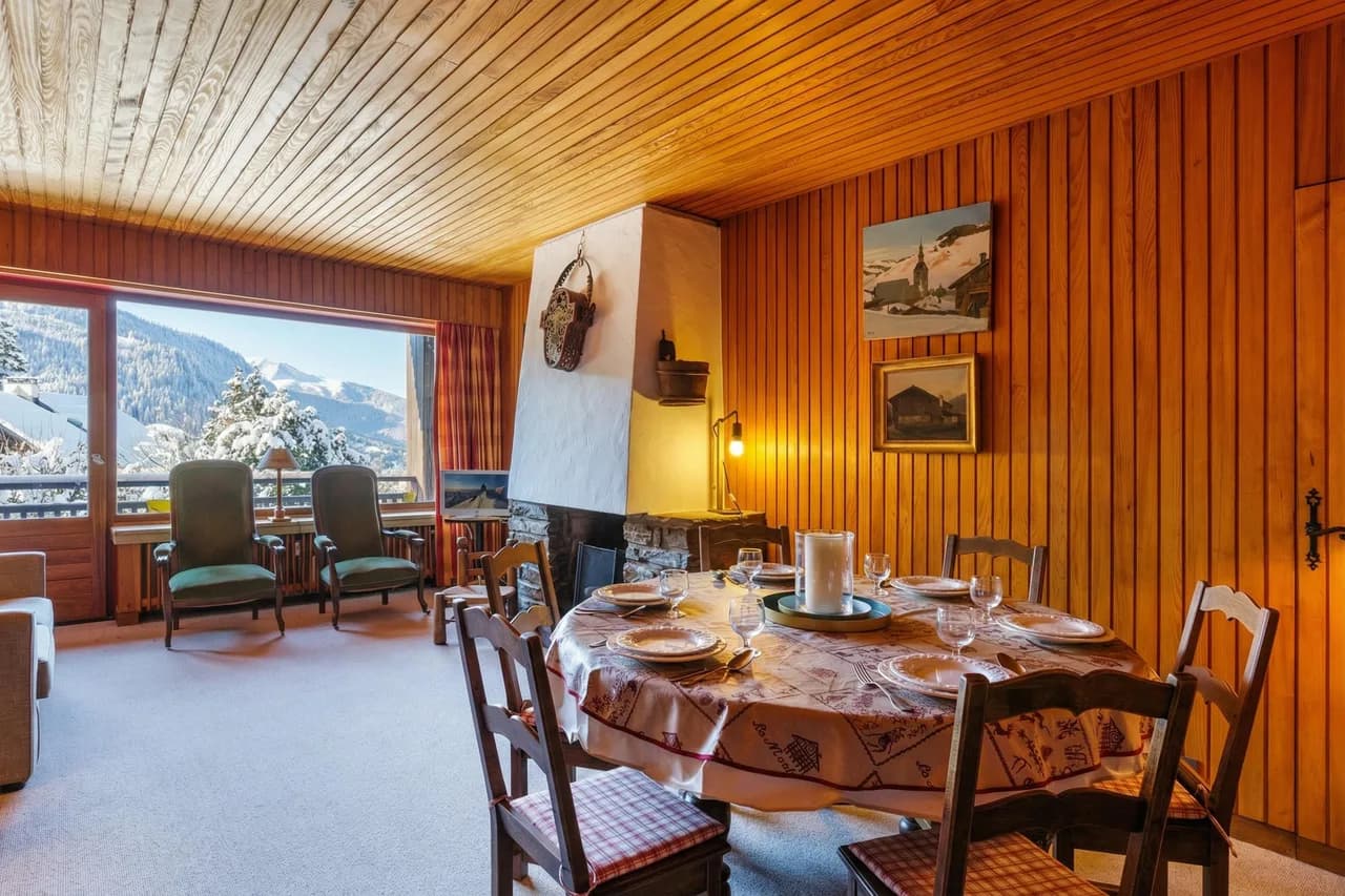 Au Soleil De Megève 750m von den Skipisten, Foto 3