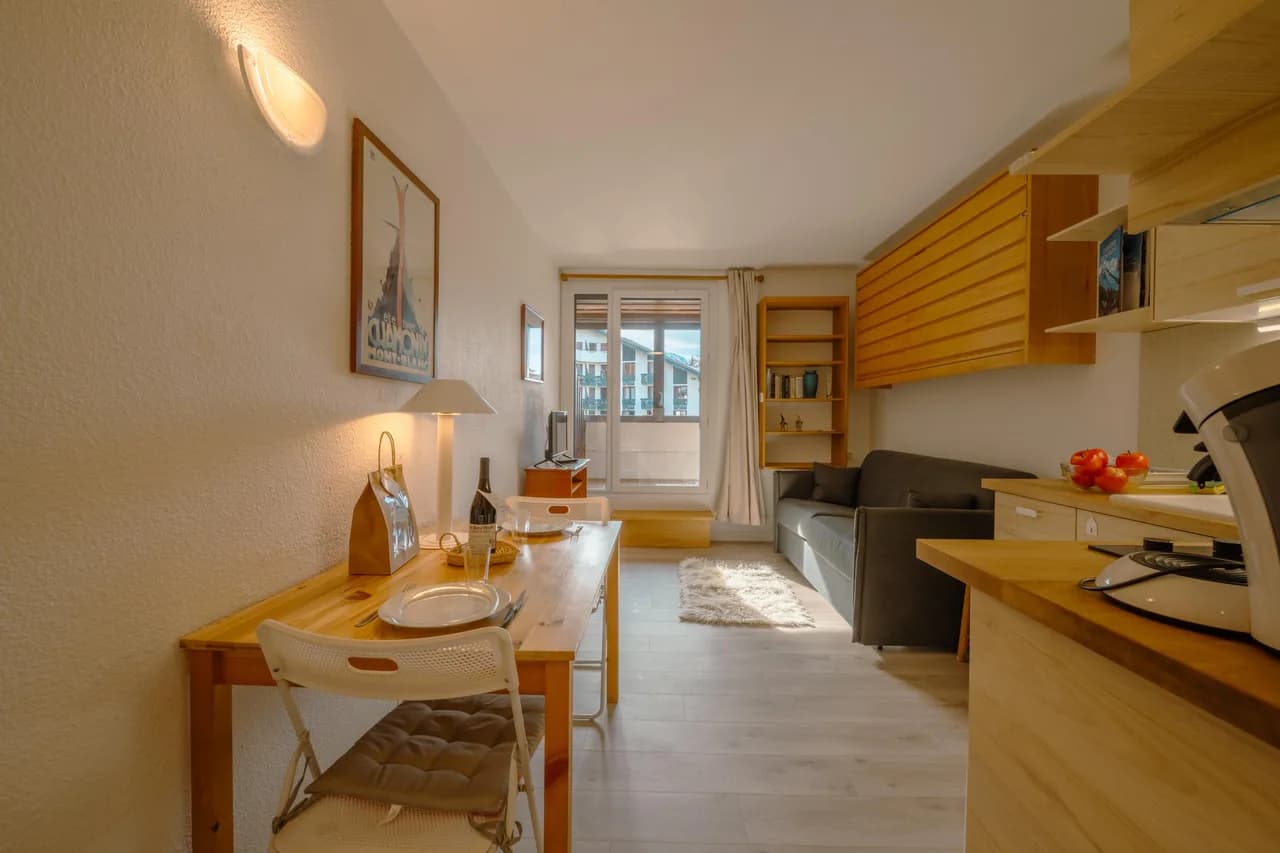 Cham Sud Genévrier104 sleeps 2 next Aiguille du Midi photo 2