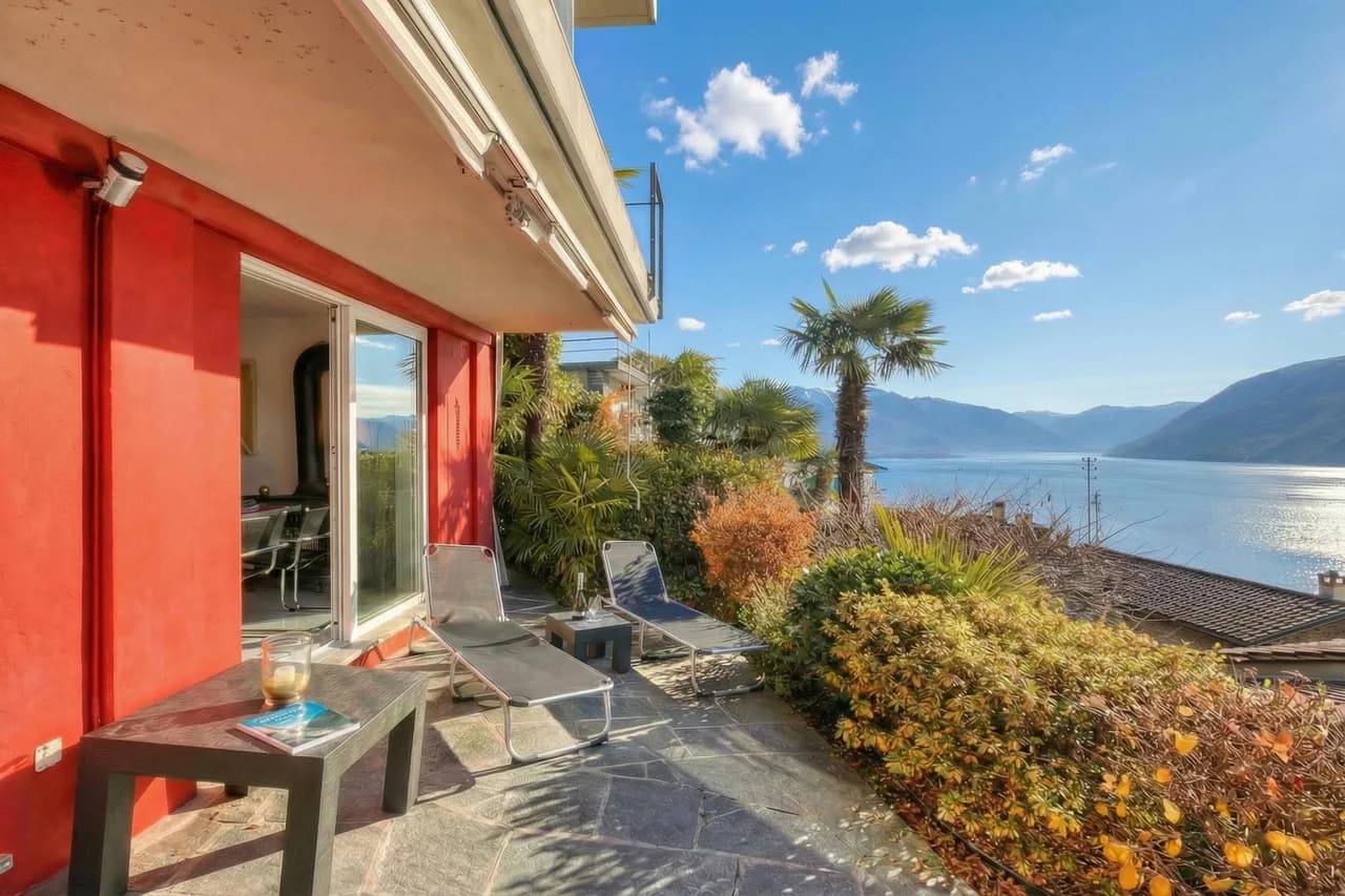 Casa brighella Brissago with Lake View photo 2