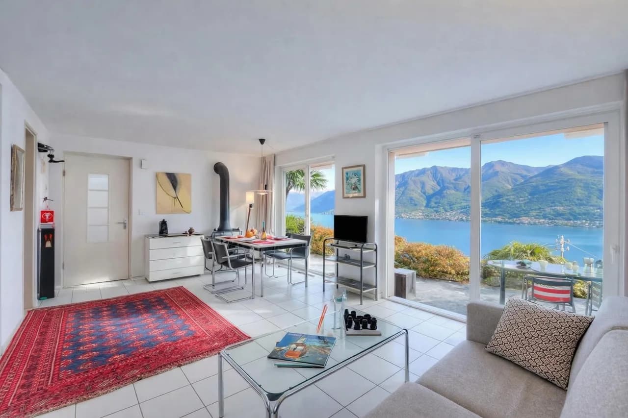 Casa brighella Brissago with Lake View photo 5