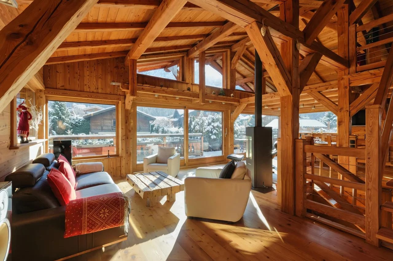 Chalet de l'Alpage mountain style for 8 w/sunny terrace photo 3