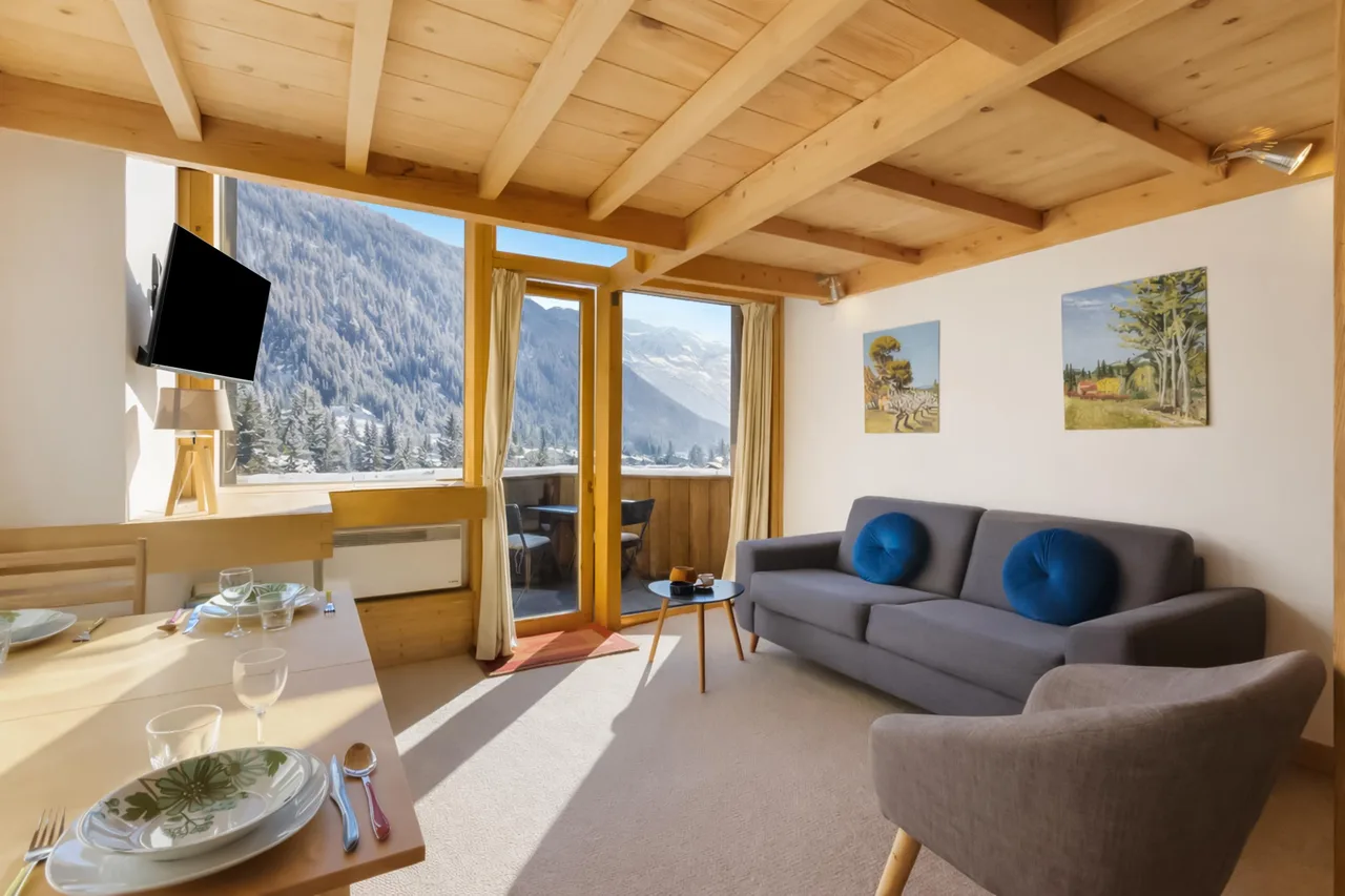 Grand Roc C413 280m from Slopes, Mont-Blanc View & Parking, foto 3