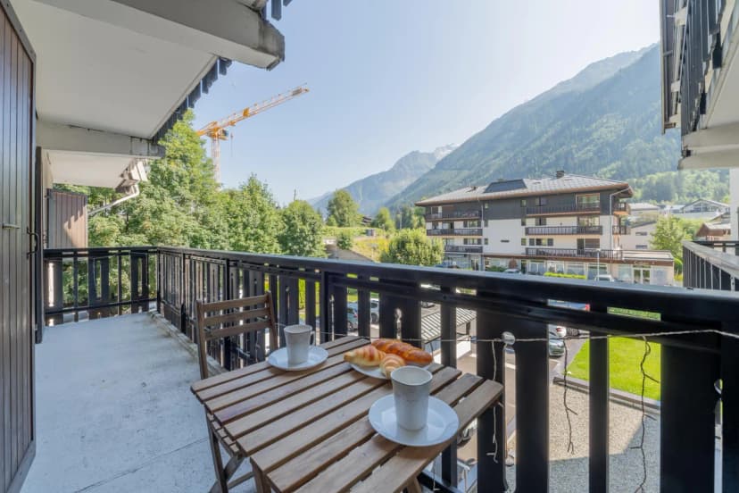 Apt Lyret1 Central Chamonix 4-Min Walk to Aiguille du Midi