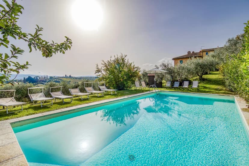 Villa Salivolpe Chianti Views & Private Pool for 18