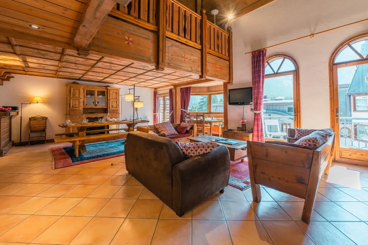 Panoramic Mountain View Apartment in Argentière, Chamonix, Foto 4