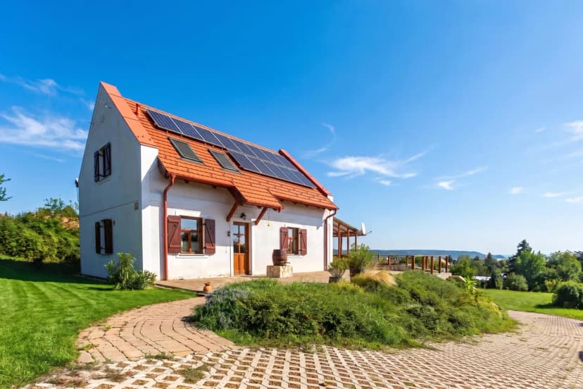 Balaton View From Almadi with Terrace & Garden