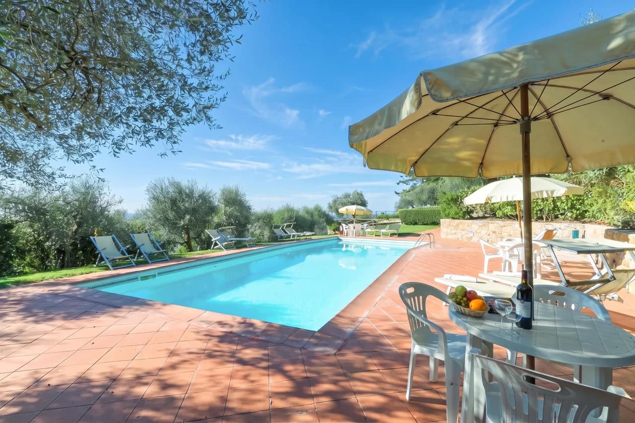 Sitio Olivo Chianti con Piscina Compartida, foto 2