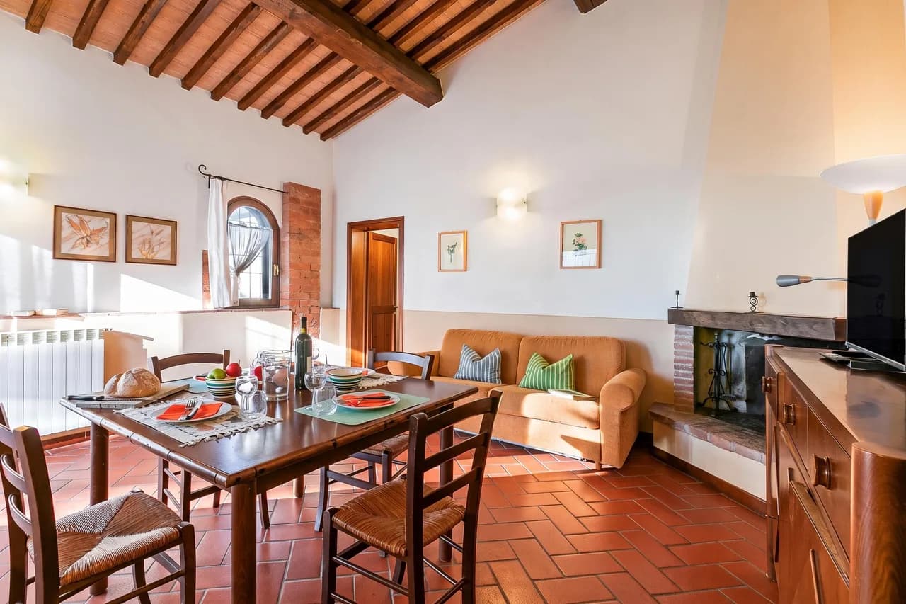 Sitio Olivo Chianti con Piscina Compartida, foto 5