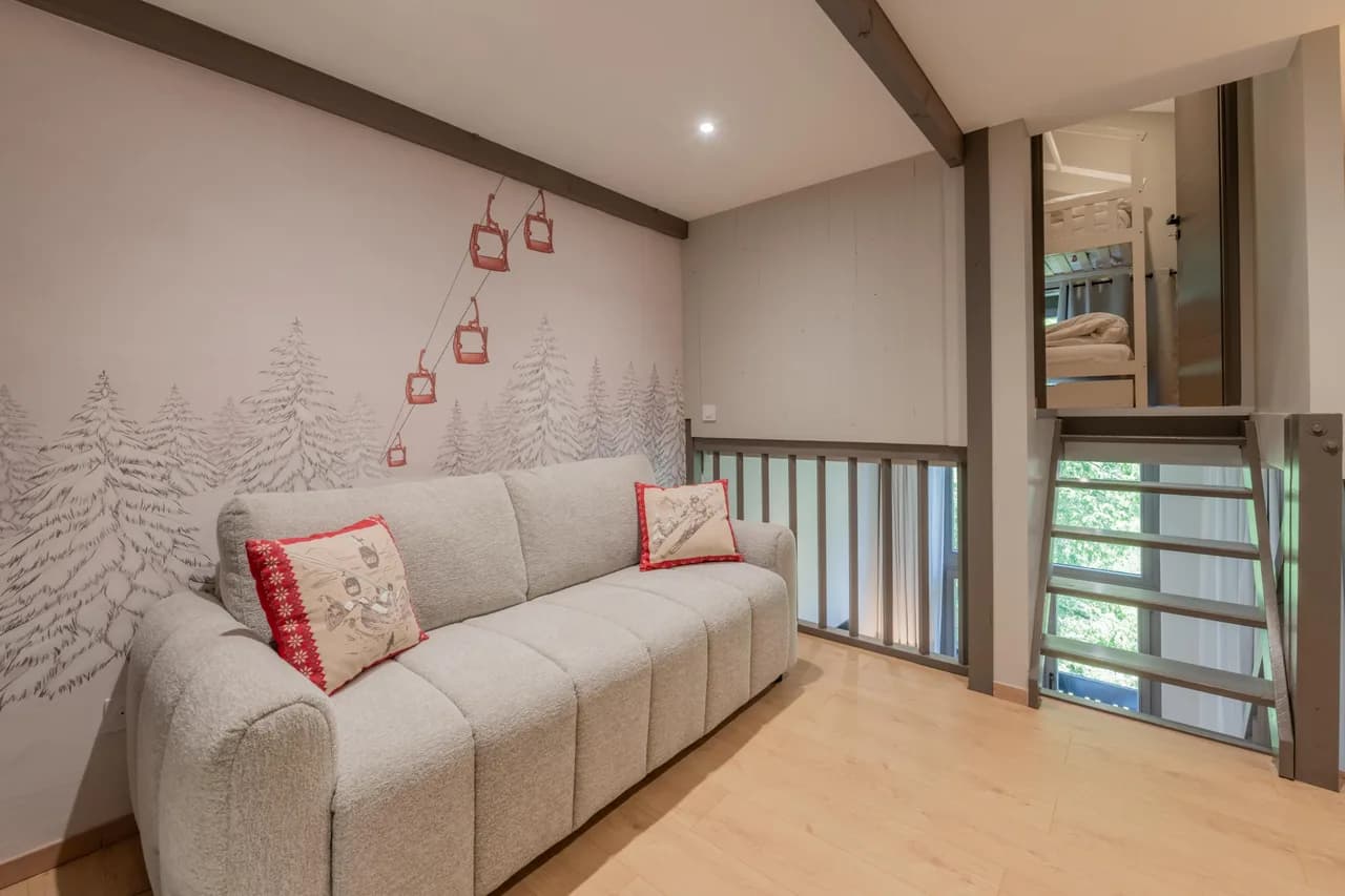 Vollständig Natur-Apartment - Ruhiges Les Praz Rückzugsort nahe Flégère Skilift, Foto 5