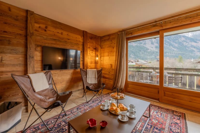 Panorama Mont-Blanc 2BR w/Views, Walk to Flégère Lift