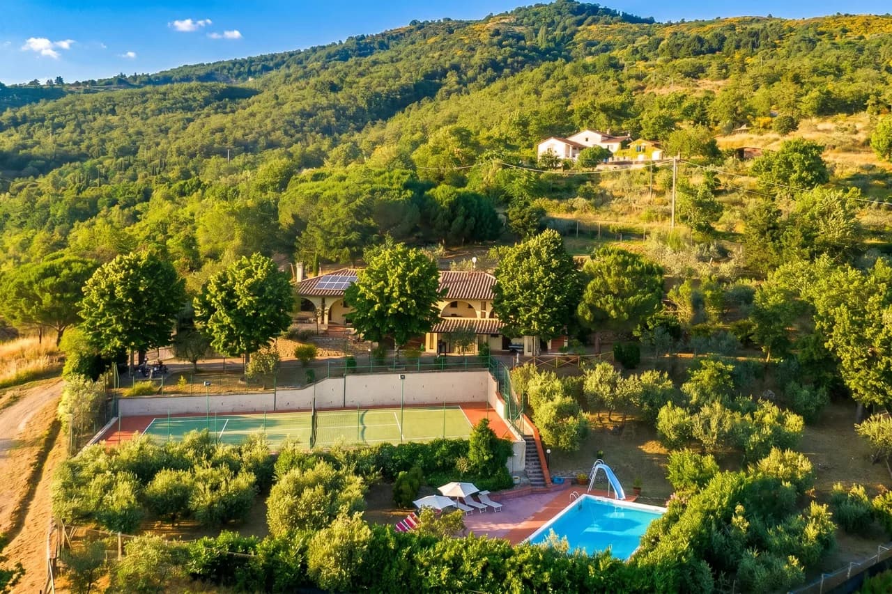Private Pool Villa in Loro Ciuffenna, Tuscany, Foto 4
