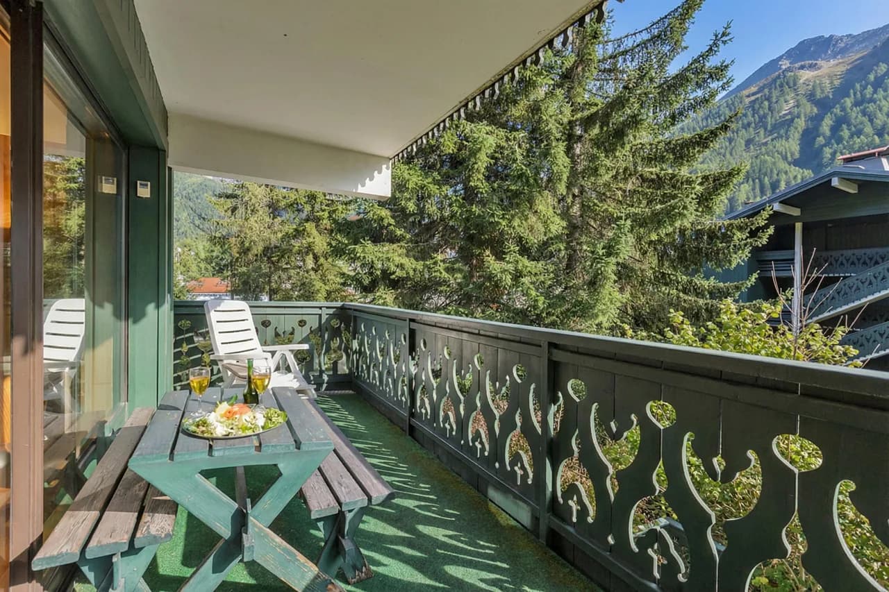 Résidence Montana 3BR Argentière Ski Base + Parking + Vue pour 6