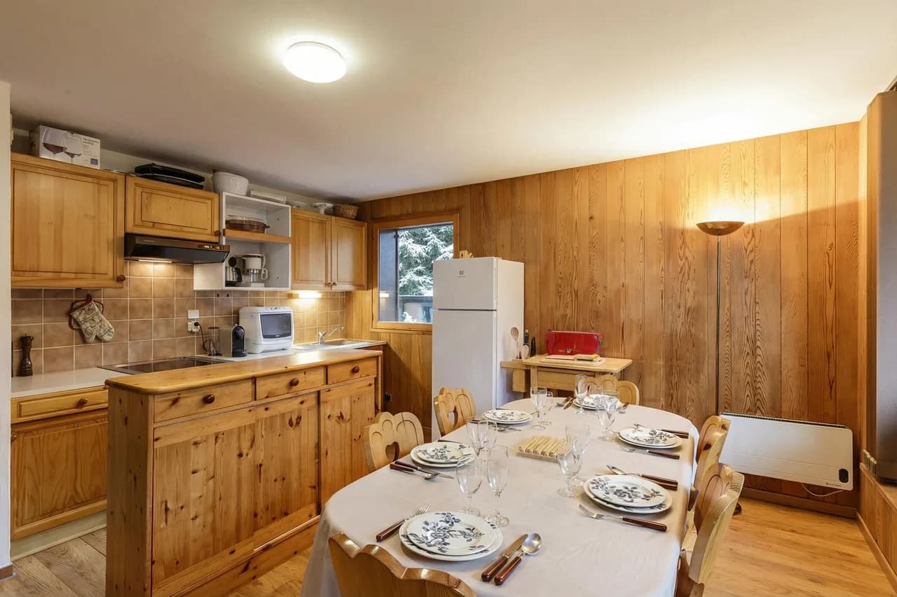 Residence Montana 3BR Argentière Ski Basis + Parkplatz + Aussicht für 6, Foto 4