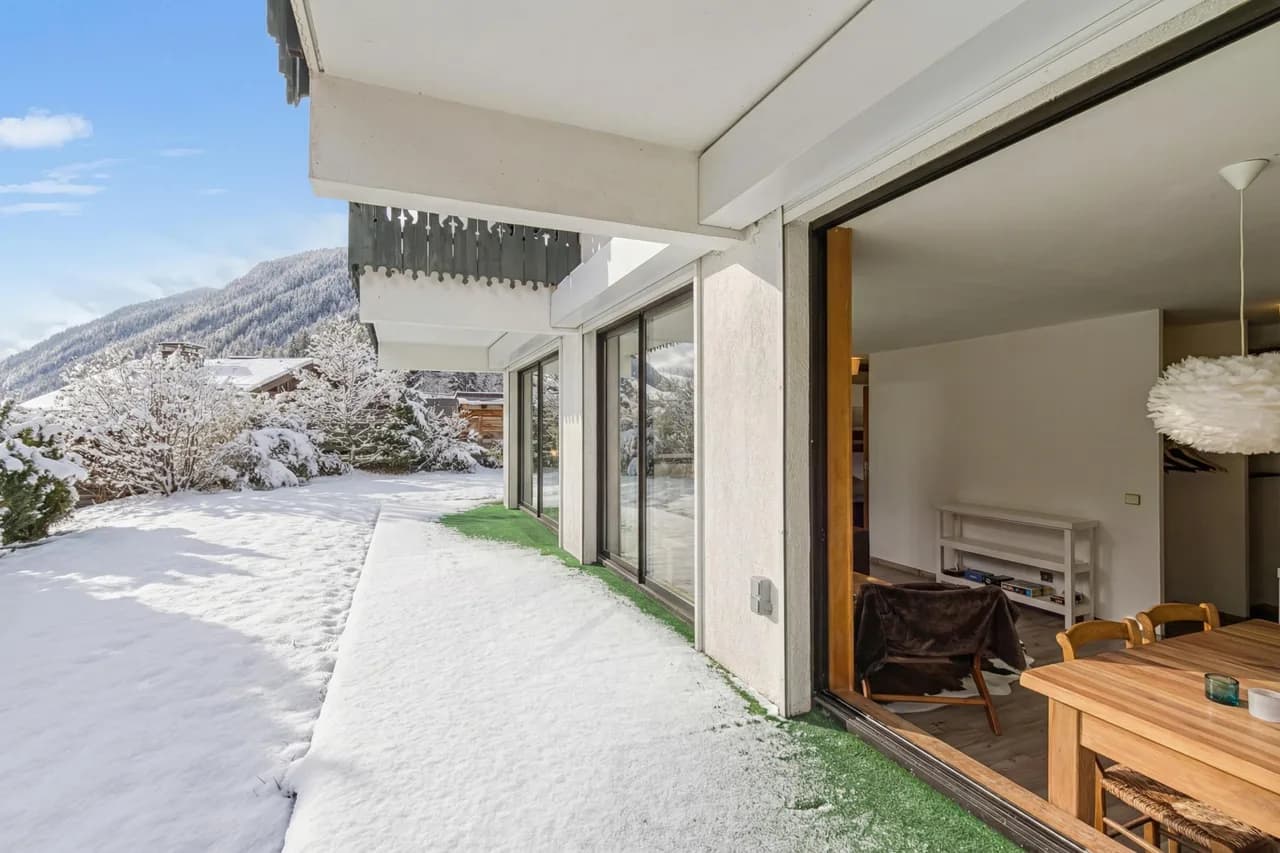 Residence Montana Gartenblick in der Nähe der Grands Montets Seilbahn, für 4 Personen, Foto 2
