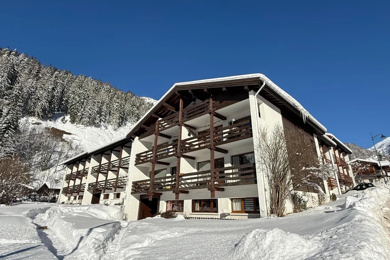 Estudio de Balme con Piscina Compartida y Cerca de las Pistas, foto 2