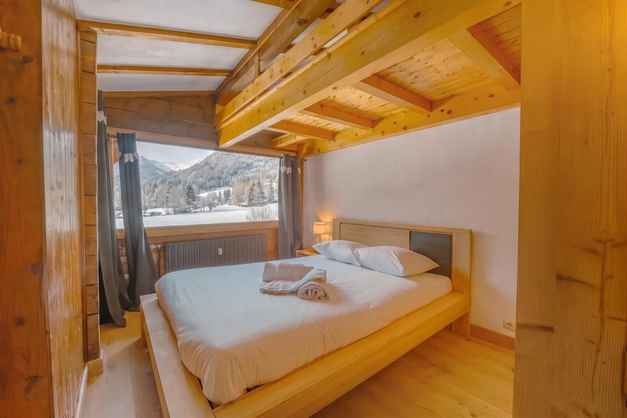Améthystes B13 Esquí en/Ski Out con Piscina Compartida en Argentière-Chamonix, foto 5