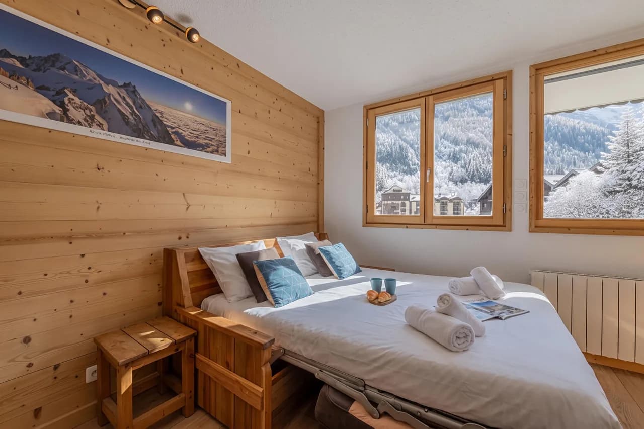Cham Sud Jonquilles138 Gehen Sie zur Aiguille du Midi | Balkon-Apartment, Foto 3