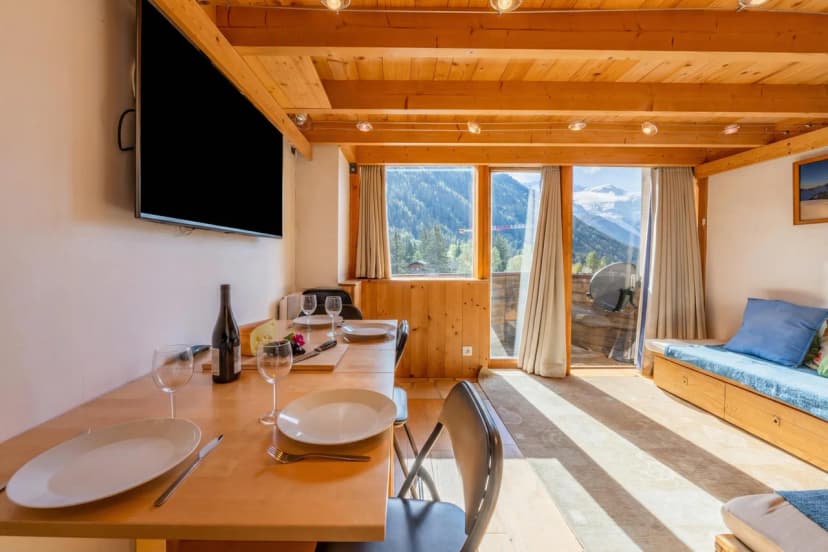 Grand Roc C317 280m from Slopes, Mont-Blanc View, Parking & WiFi