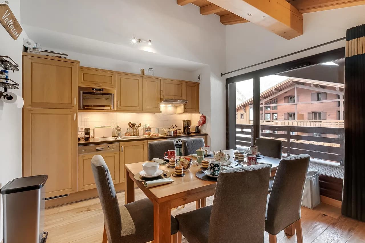 l'Ours Bleu B33 Ski-In in Vallorcine | Gemeinschaftspool, Fitness & Wellness, Foto 4
