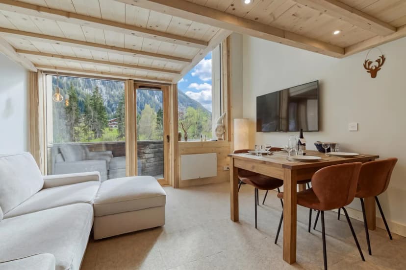 Grand Roc C15 280m from Slopes, Mont-Blanc View, Parking & WiFi