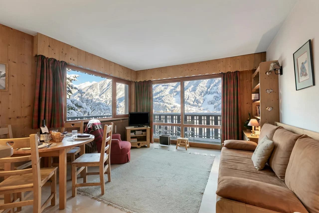 Apt Du Plan Praz-Brévent 4-min to lift, parking & balcony photo 2