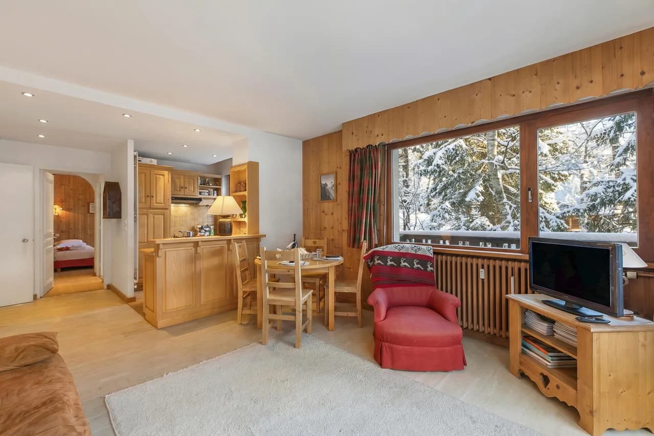 Apt Du Plan Praz-Brévent 4-min to lift, parking & balcony photo 4