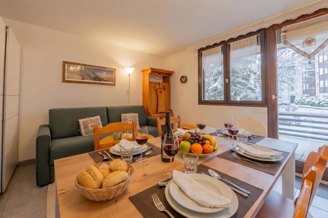 Cham Sud Jonquilles001 w/ Private Terrace Walk to Aiguille du Midi photo 2