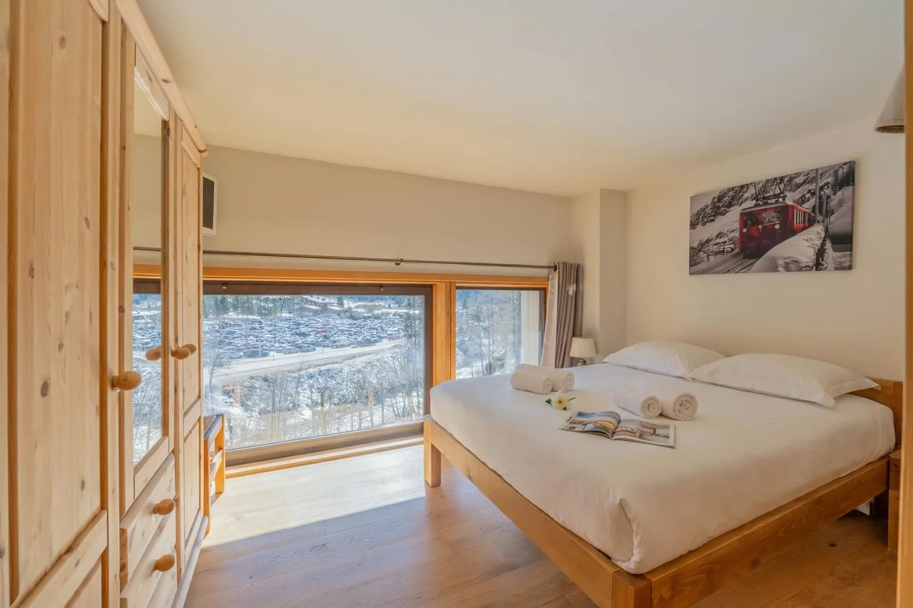 Grand Roc A215 150m von den Pisten, Bergblick & Parkplatz, Foto 5