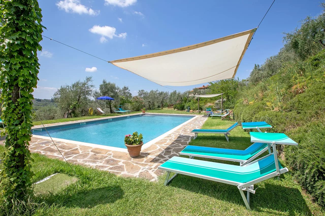 Charmante campagne toscane près de Florence 4|Piscine partagée, photo 2