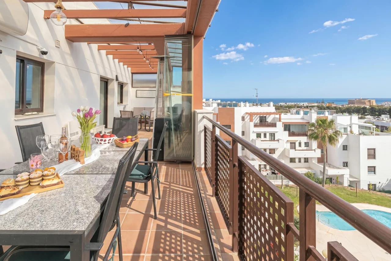 Luxuriöses La Cala Penthouse, zu Fuß zum Strand, Foto 2