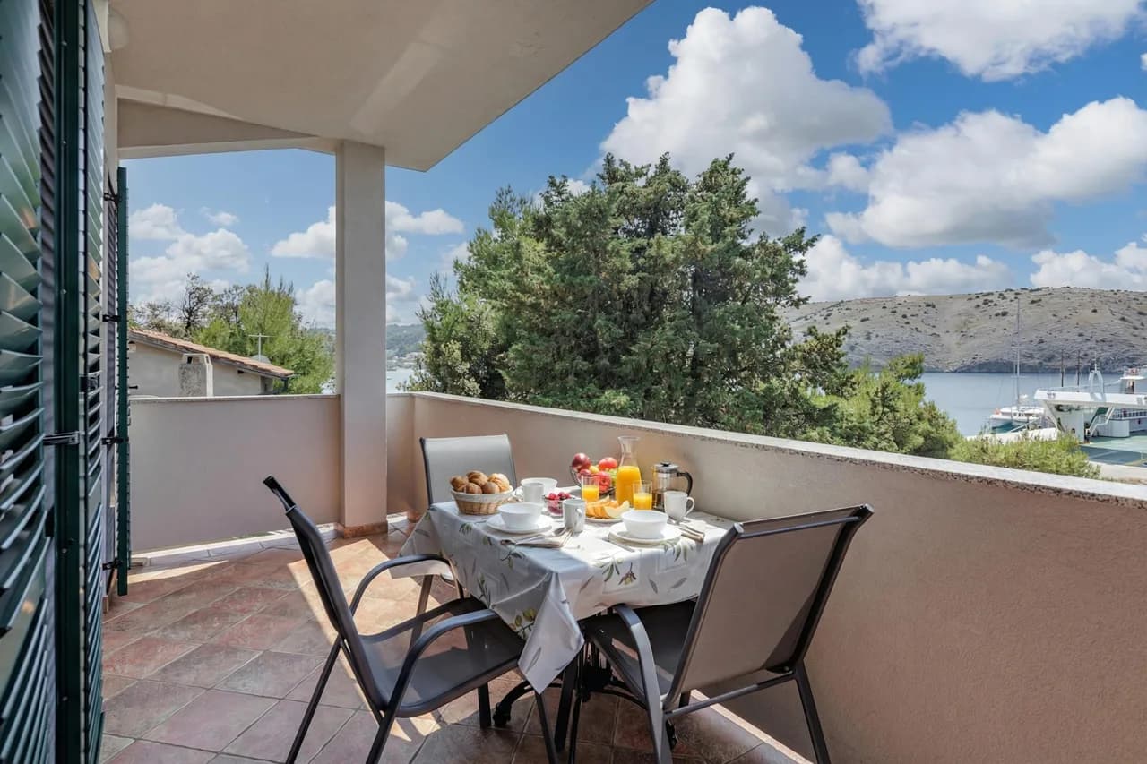 Sea View Balcony Apartment in Lopar, Rab, Croatia photo 5