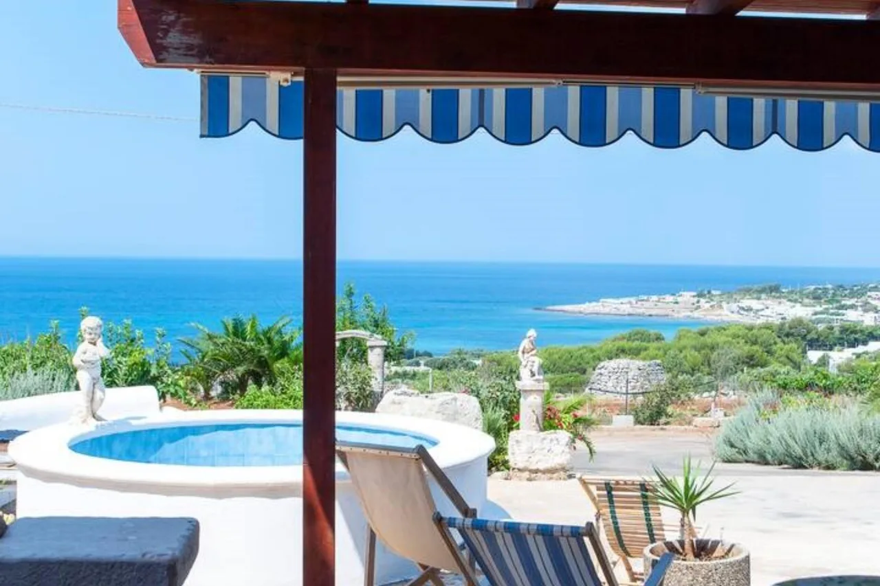 Studio Vue Mer Villa Felloniche avec Terrasse, photo 3