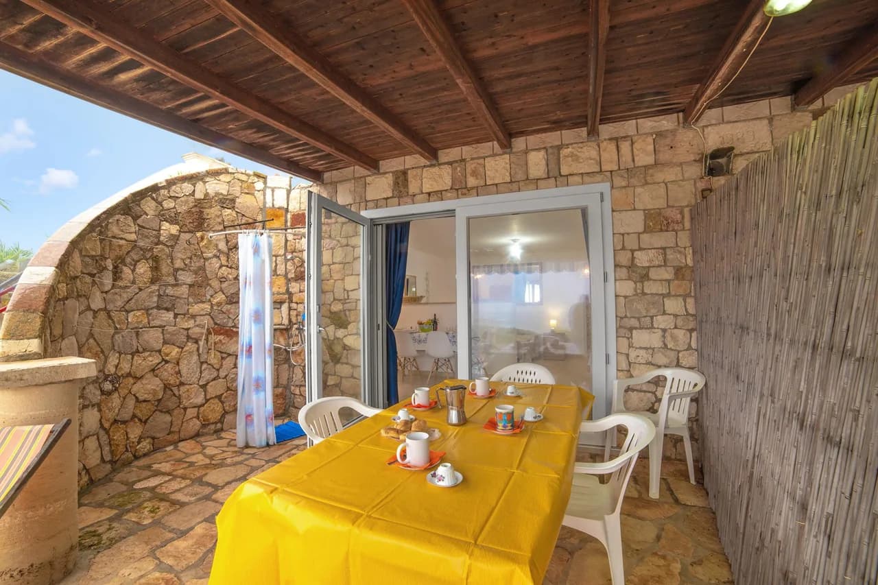 Studio Vue Mer Villa Felloniche avec Terrasse, photo 4