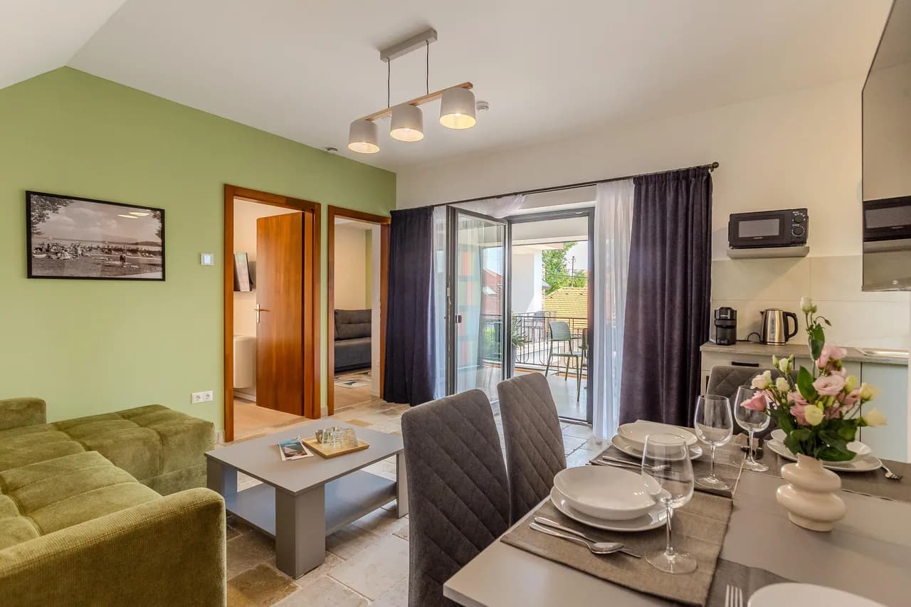 Fulop Panzio-Grünes Sonnenschirm-Apartment, Foto 5
