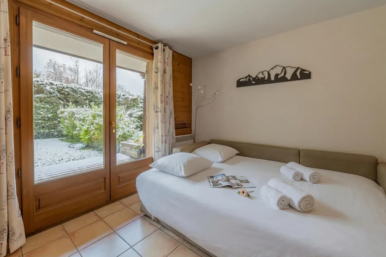 Apt Les Capucins Ruhige Chamonix-Basis mit privatem Garten, Foto 5