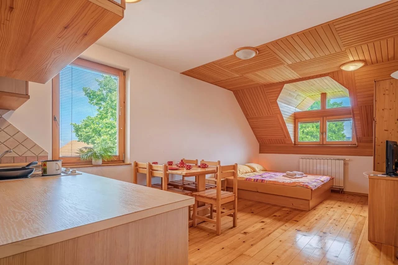 Farm Stay Oblak 1BR Apt Nataša + Shared Sauna photo 4