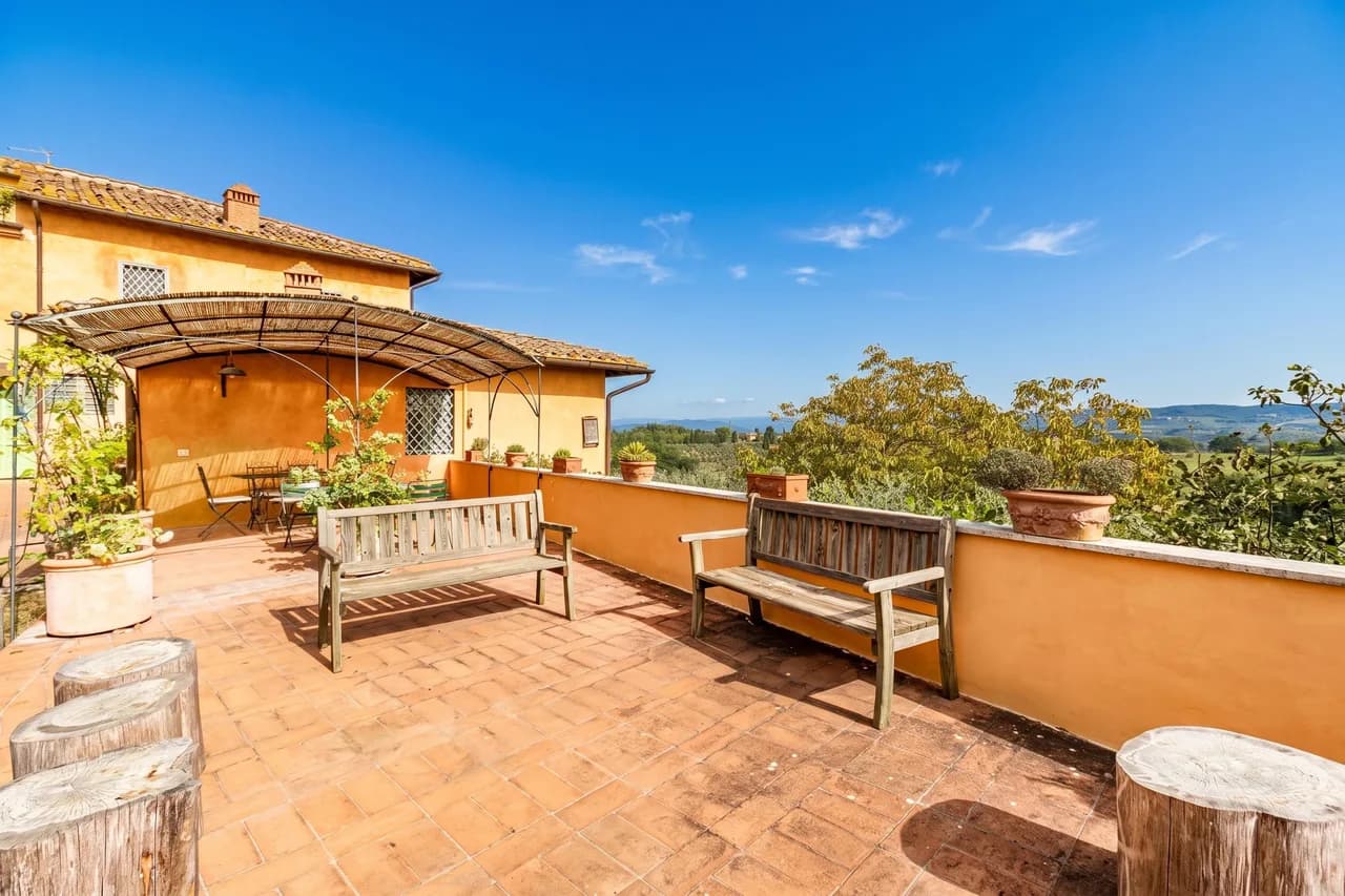 Villa Salivolpe avec vue incroyable sur le Chianti pour 6, photo 3