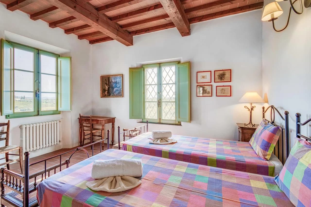 Villa Salivolpe avec vue incroyable sur le Chianti pour 6, photo 5