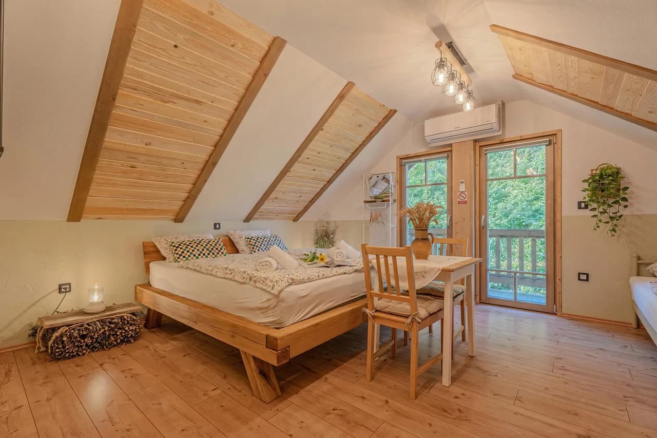 Chambre Familiale de Grange avec Piscine Partagée Škedenj 1, photo 5