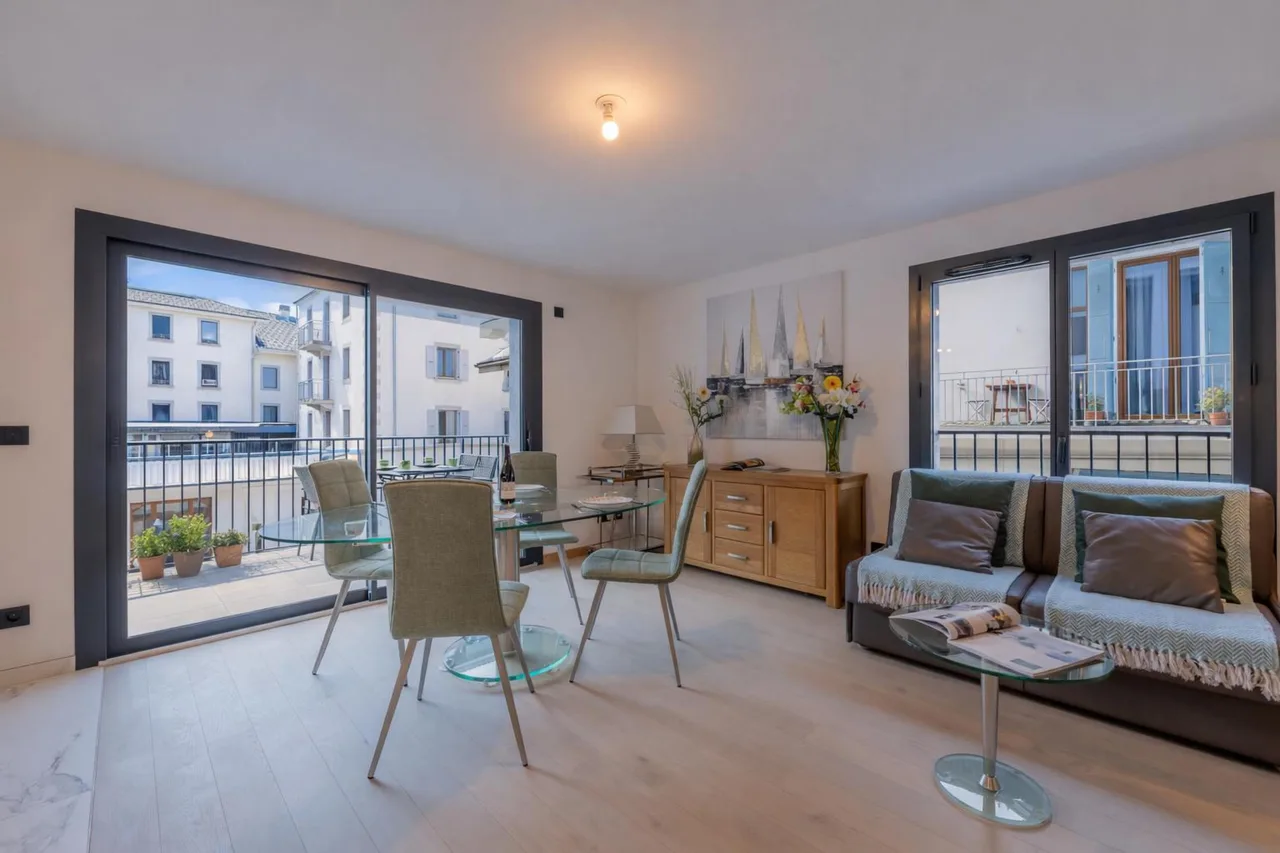 Séjour au Centre d'Argentière | Balcon Parking, photo 2