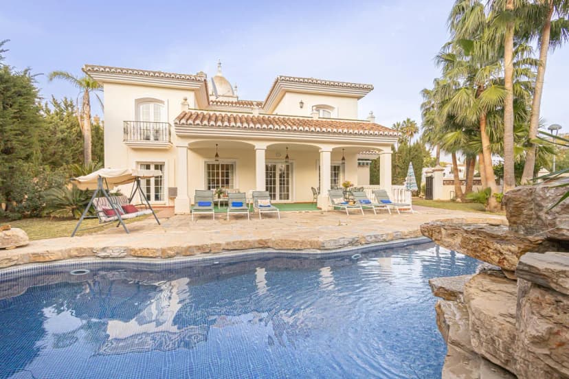 Family villa for 7 Mijas Golf with pool
