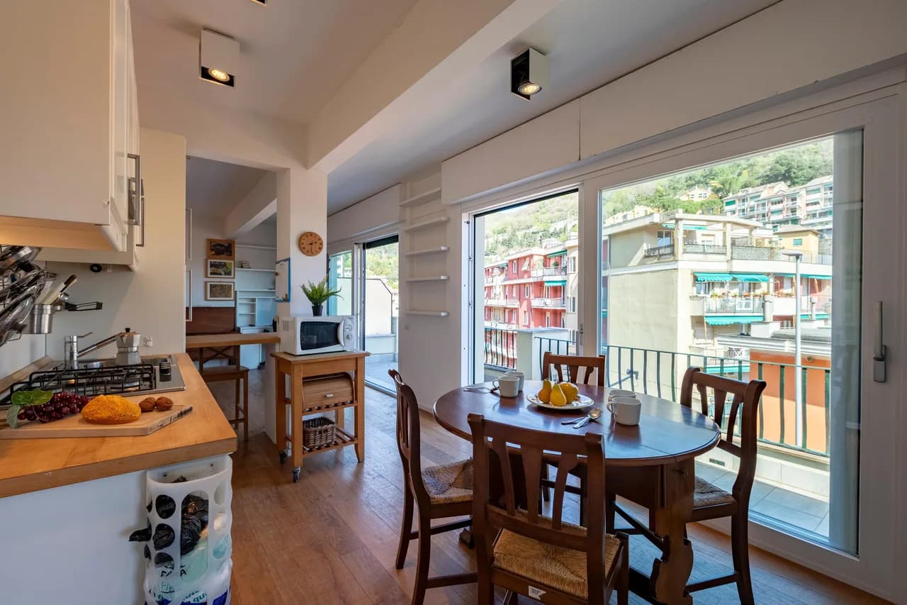 Das Blaue Fenster Apartment in Bogliasco, Foto 2