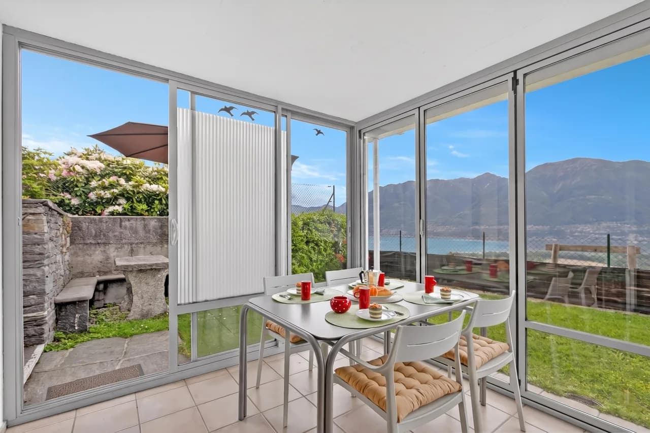 Panoramic Garden Lake View in Locarno Monti photo 2