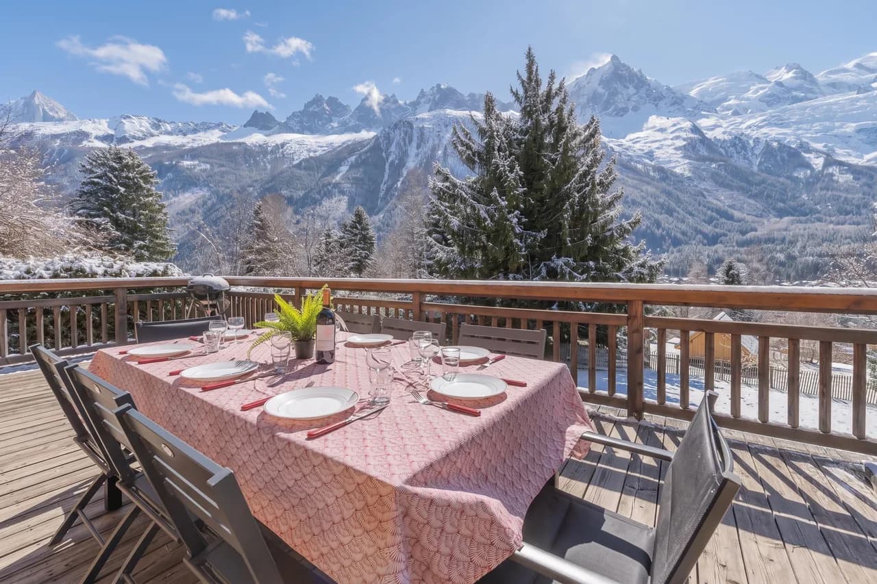 Chalet Les Airelles Mont-Blanc View photo 2