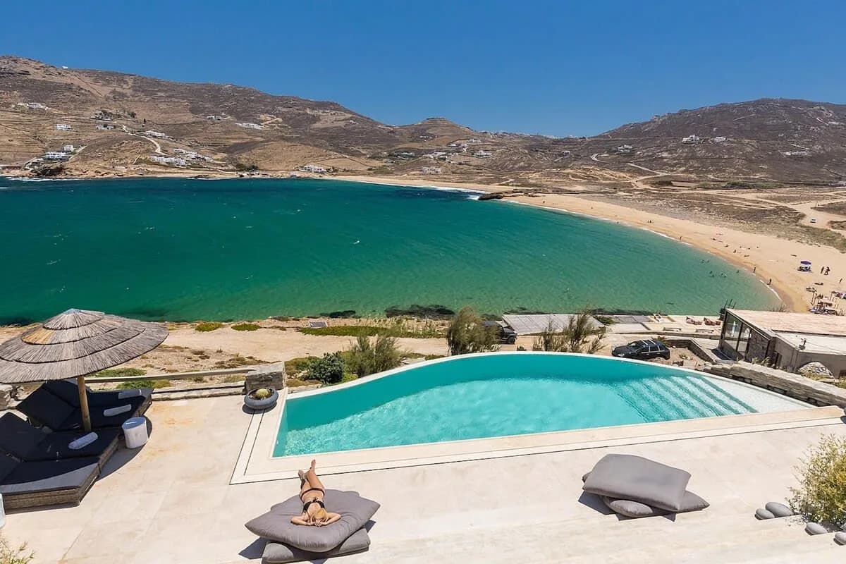 Amplia villa de Mykonos con piscina y playa, foto 5
